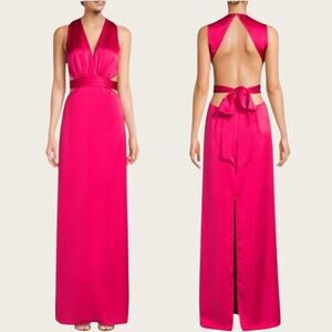 NWT | Ramy Brook | Milan Gown | Hot Pink | Size 12